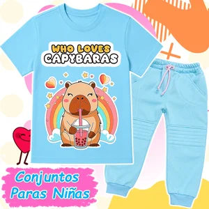 Conjunto Capibara Azul-Cielo
