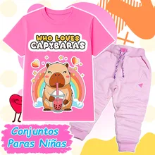 Conjunto Capibara Rosado